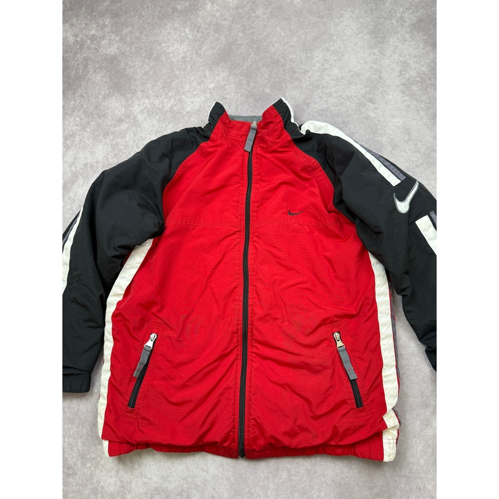 Nike Youth L 14-16 Reversible‎ Jacket Insulated Athletic Y2K Sportswear Casual